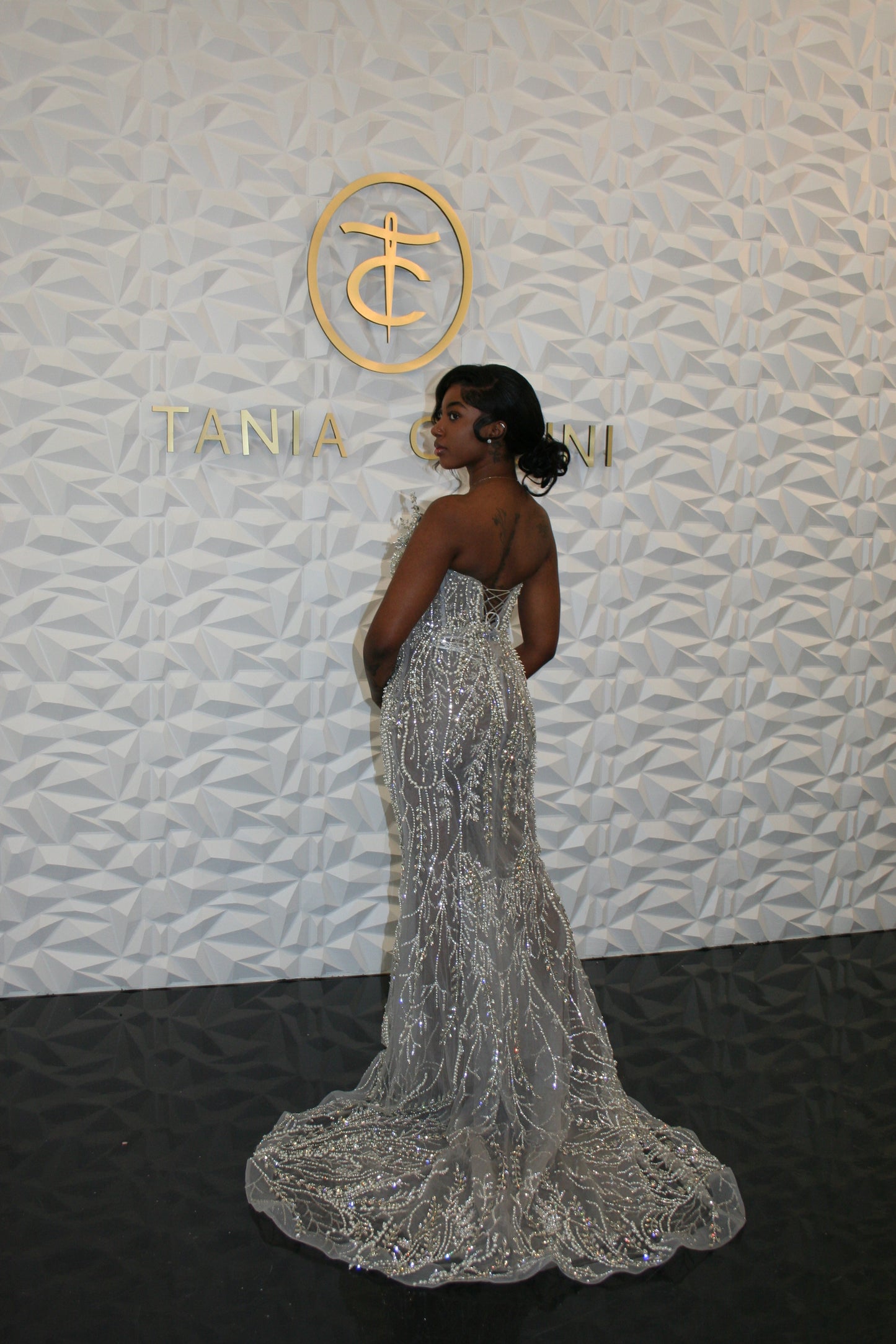 Bre dress silver
