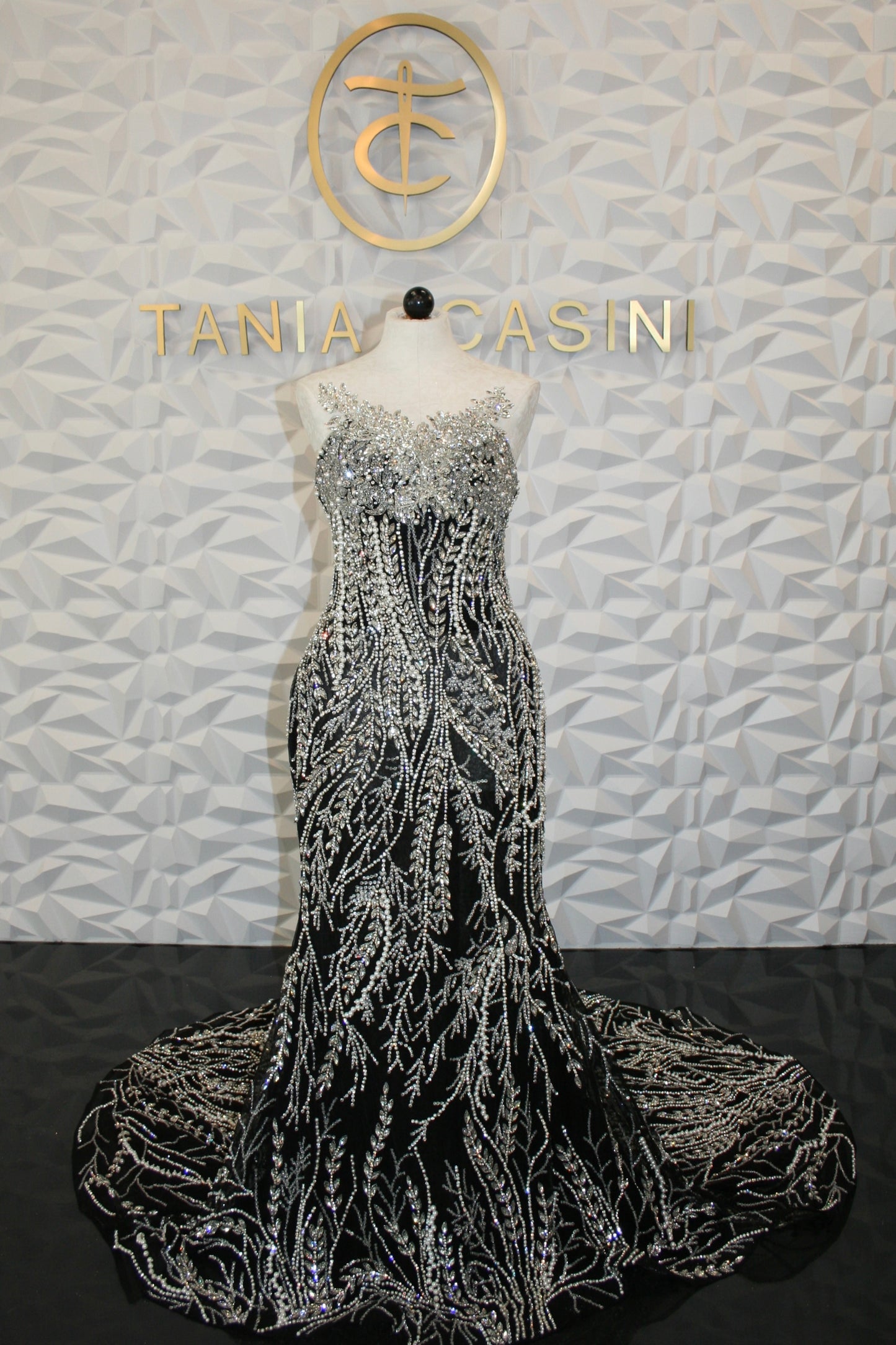 Black & silver Bre dress