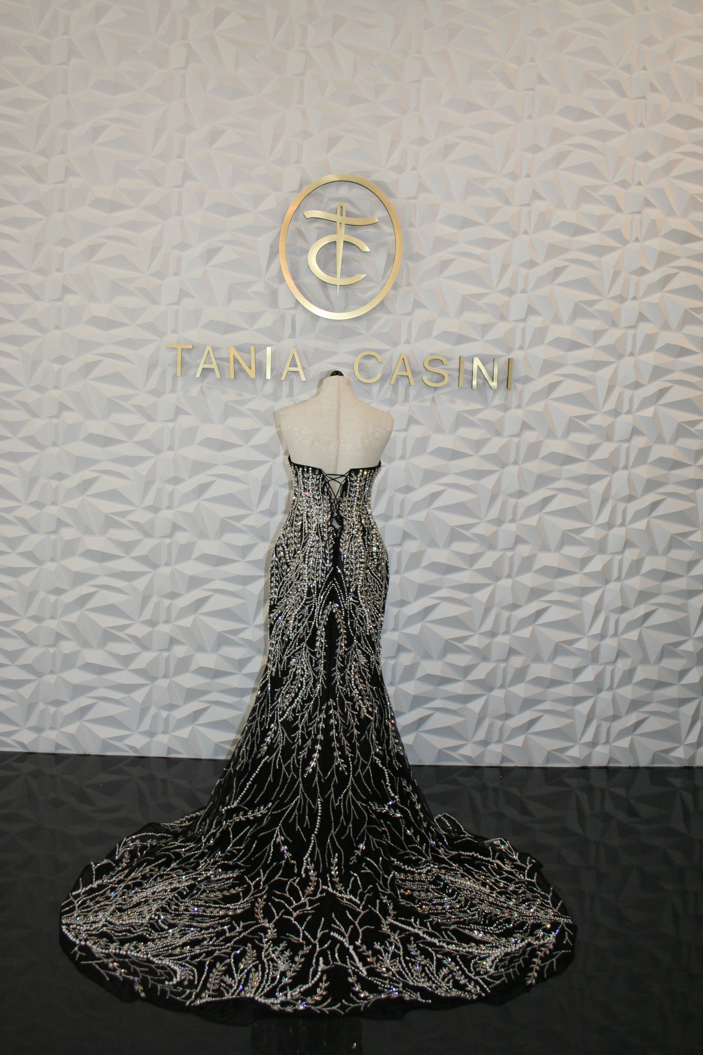 Black & silver Bre dress