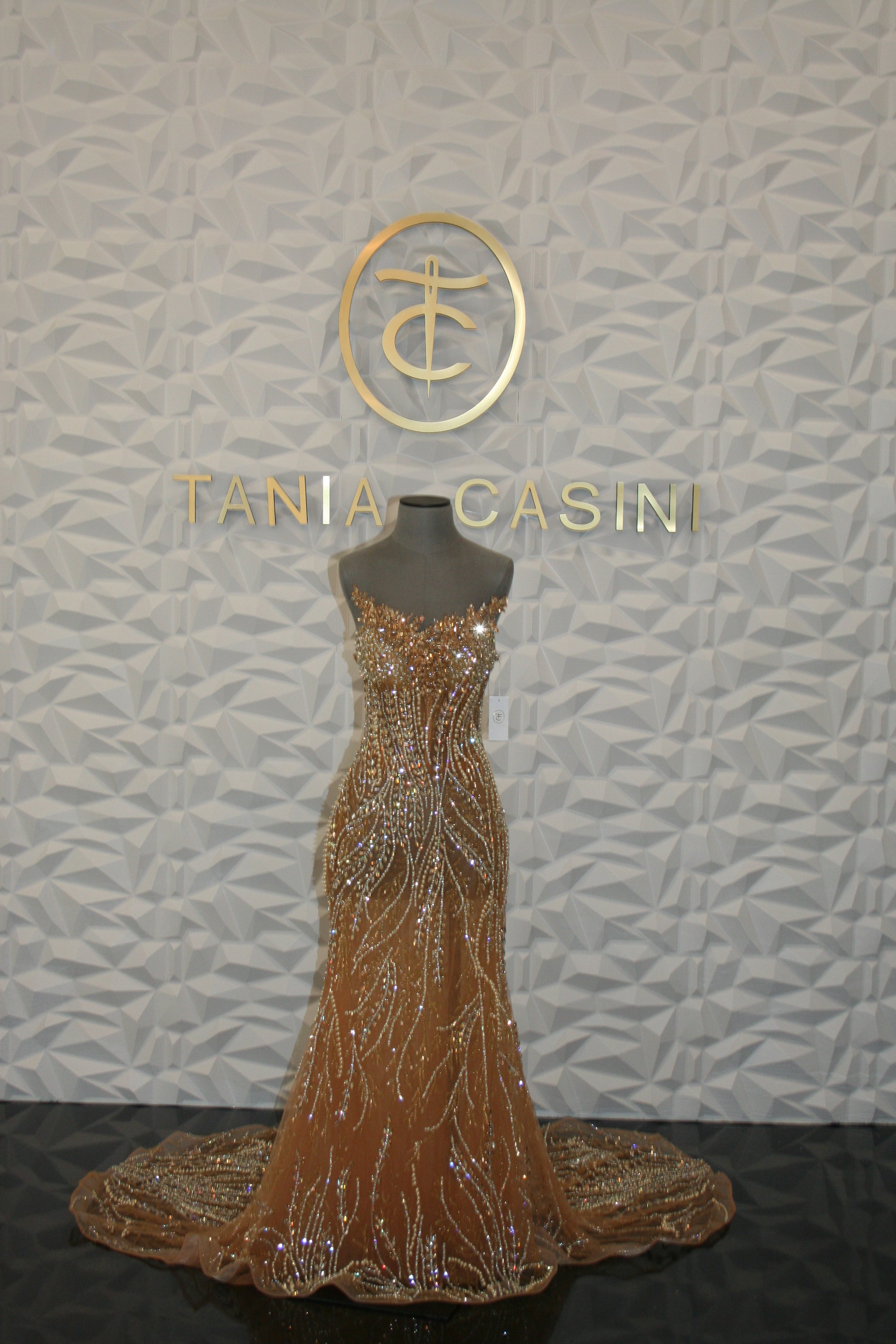 Champagne Gold Bre Dress Tania Casini Champagne Gold Bre Dress Tania Casini