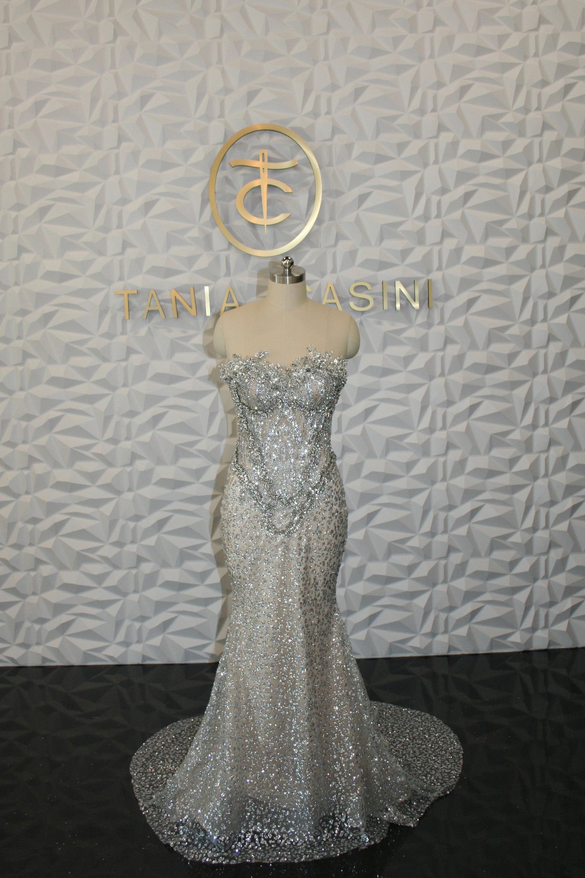 Silver &amp; Champagne Sloan Dress