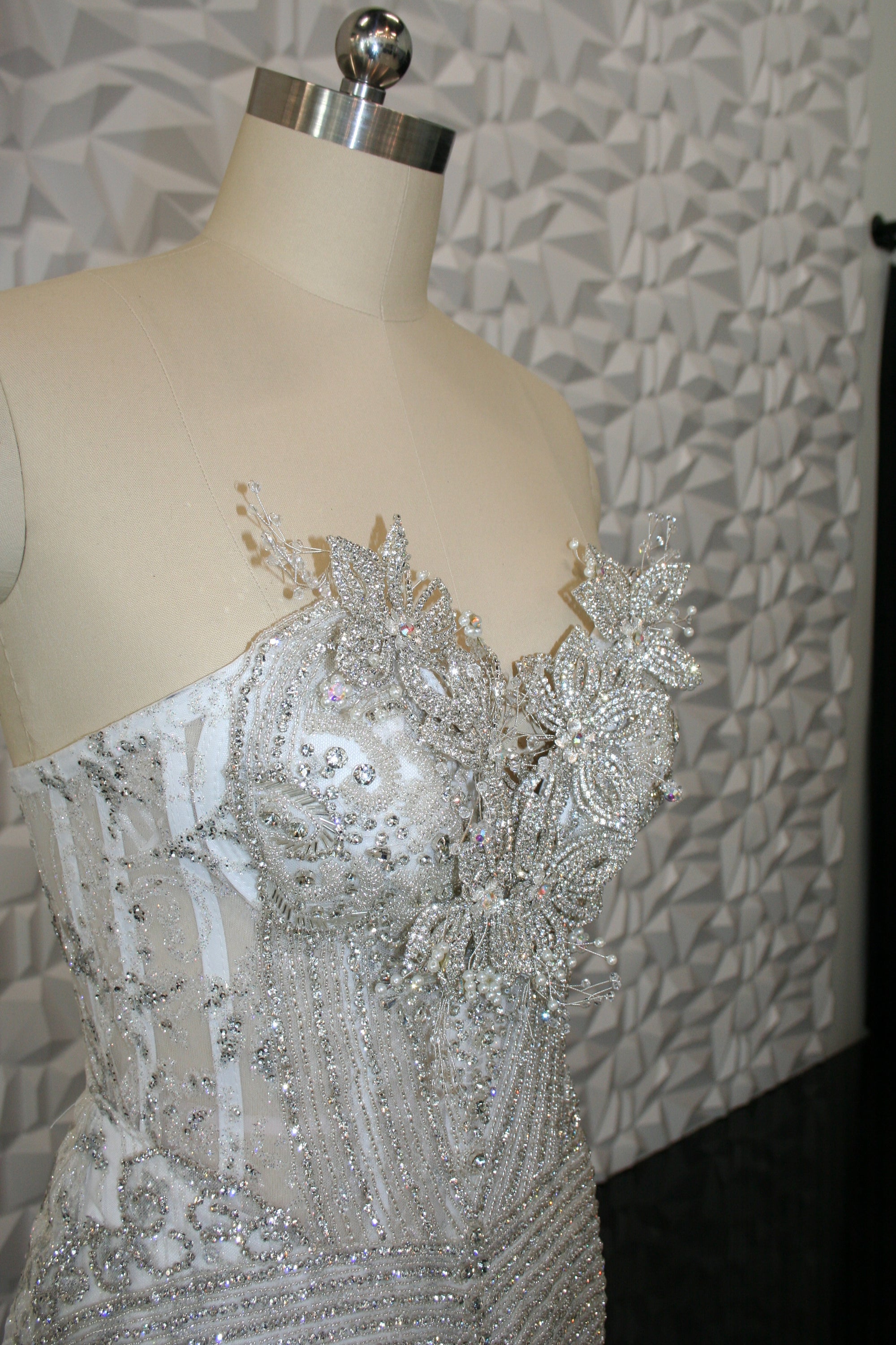 Silver Fiore Dress