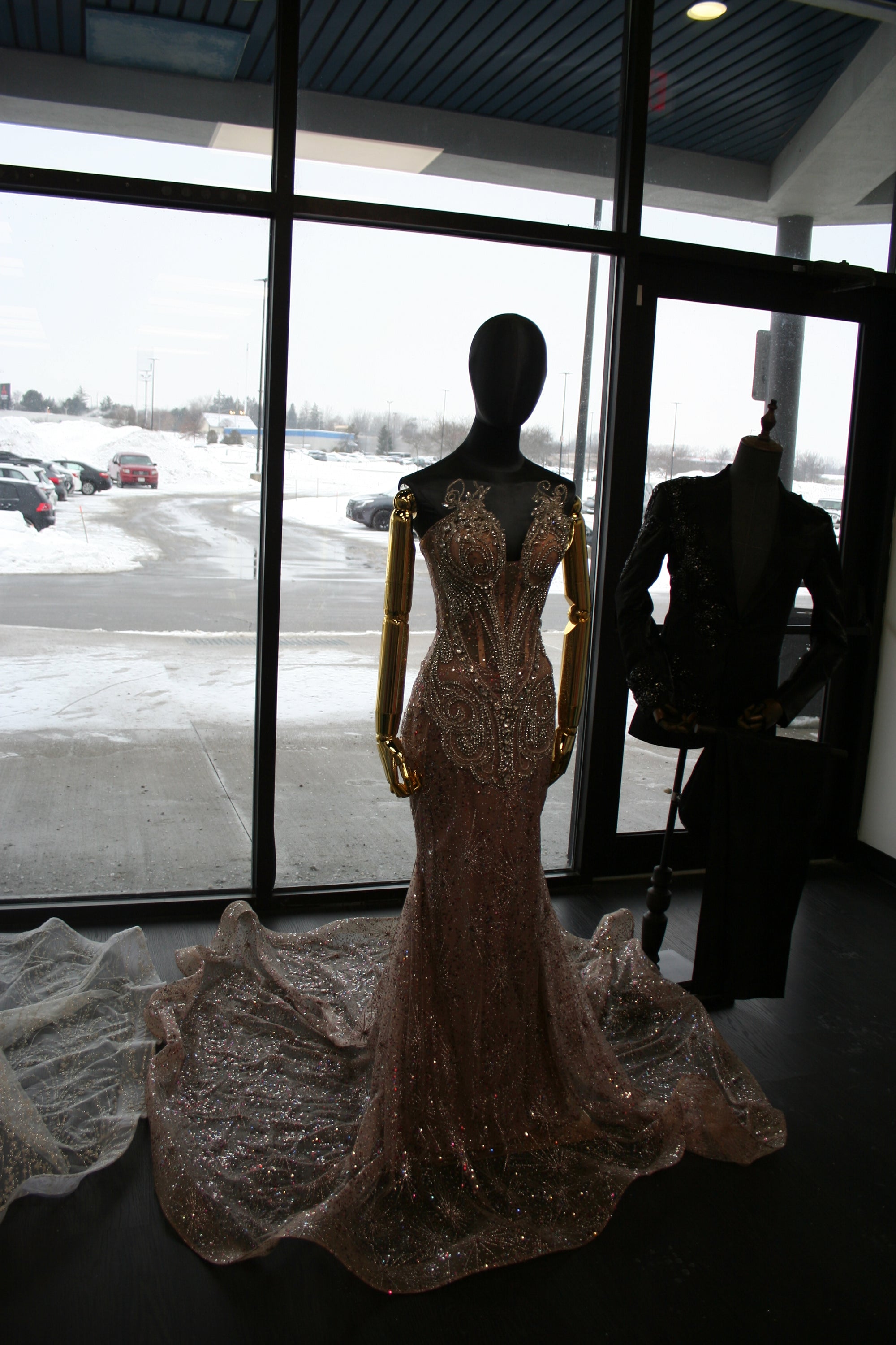 Nude Aurali Dress